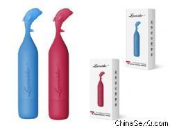 十频调速迷你海豚震动棒 防水静音女用自慰器具 性用品